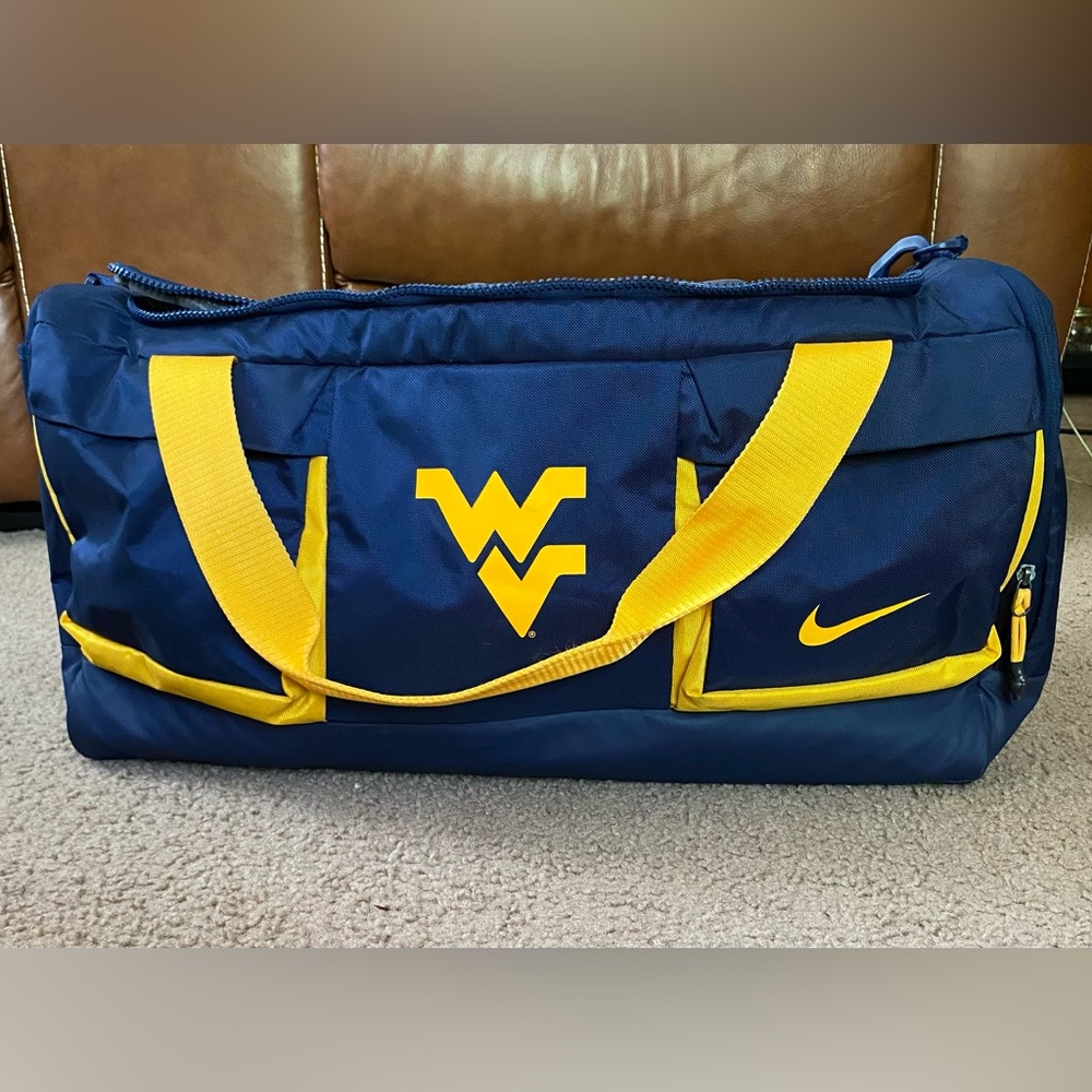 Nike West Virginia Duffel Bag